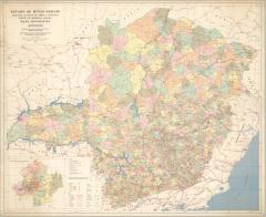 MAPA GEOGRFICO - ESTADO DE MINAS GE..